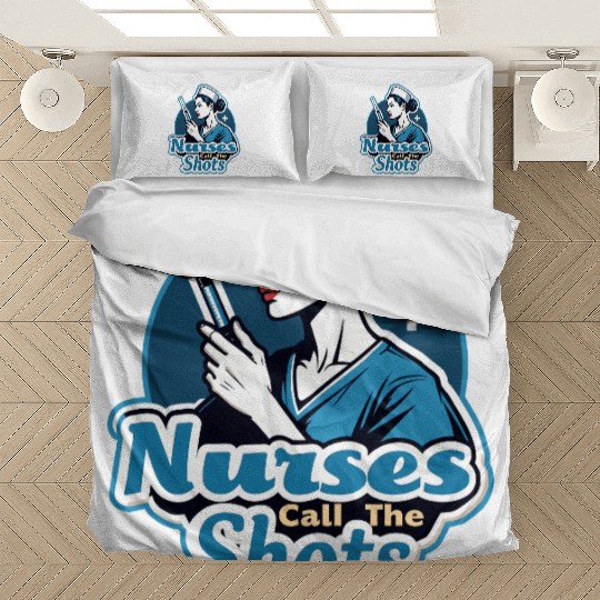 Nurses Call the Shots Bedding Sets