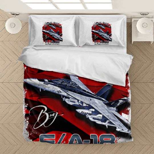 F/A18 Super Hornet Us Air Force Fighterjet Bedding Sets