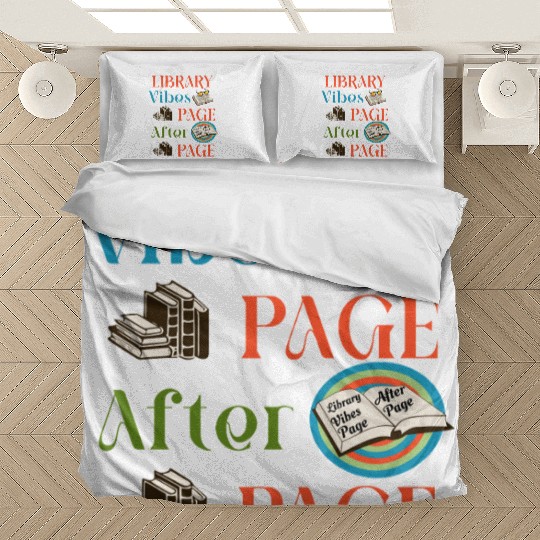 Page After Page Embrace the Library Vibes Bedding Sets