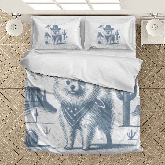 Roswell Cowboy Pomeranian – Alien Encounter Bedding Sets