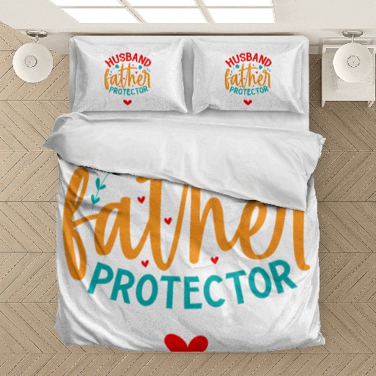 Fathers Day Daddy Protector Hero Bedding Sets