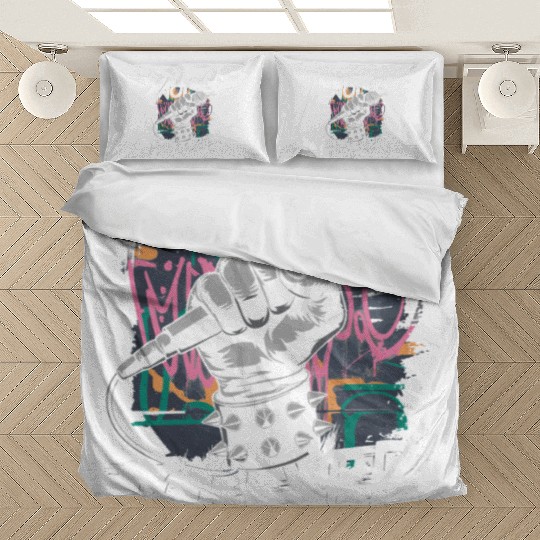 Noise Forever Punk Rock Metal Music Bedding Sets
