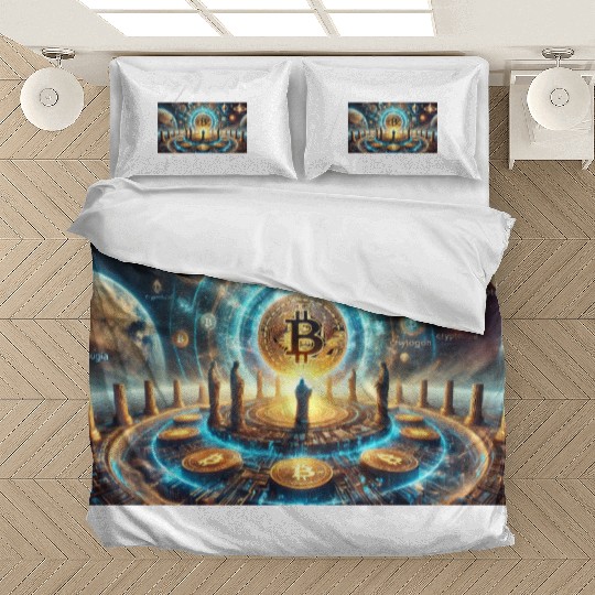 Bitcoin World Bedding Sets