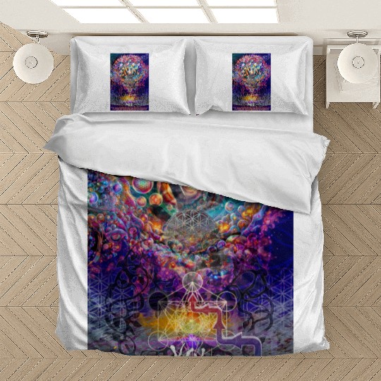 Expand Your Mind. Embrace the Mystery. Bedding Sets