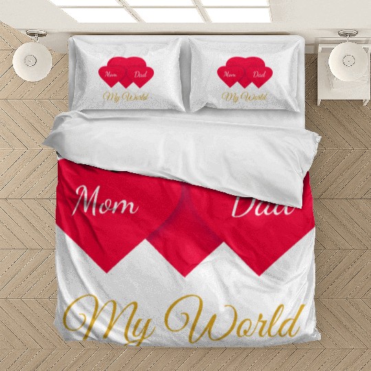 My World: Mom & Dad Emotional Design Bedding Sets