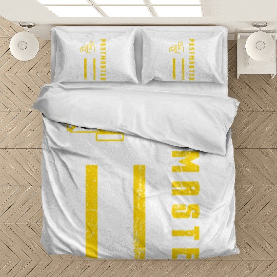 Postmaster USA Flag – Mail Carrier Postal Worker Bedding Sets