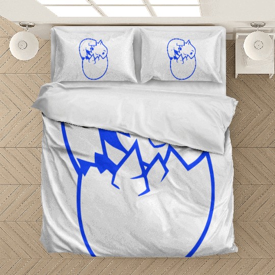 Bird Duck Hatches Egg Easter Easter Egg Baby Child Bedding Sets