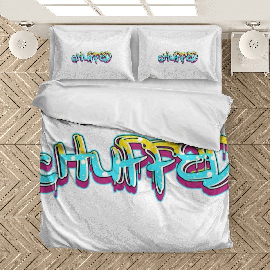 CHUPPED  finish in light blue Bedding Sets