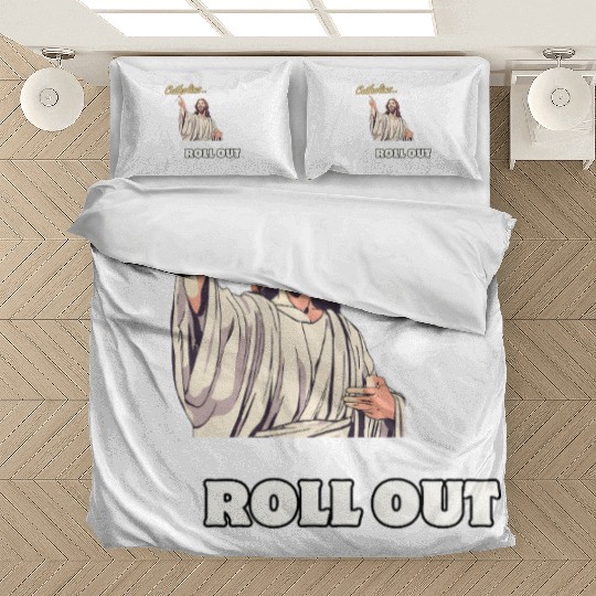 Catholics Roll Out- Jesus Transformer Bedding Sets