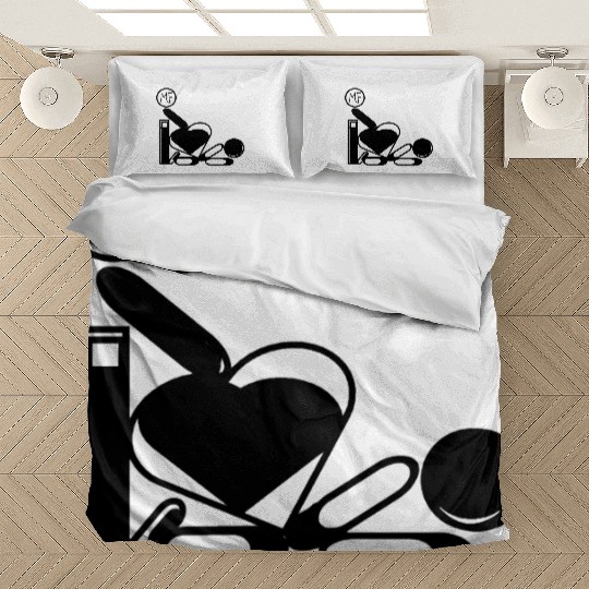 I Love Me Doing You – Abstract Graphic Design Bedding Sets