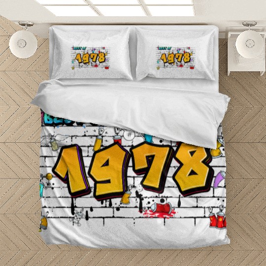 Retro Classic 1978 Graffiti – 47 Years of Bedding Sets