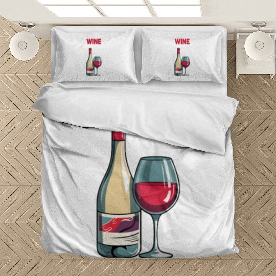 Barkeeper Bartender Wine A Litte Laugh A Lot Bedding Sets