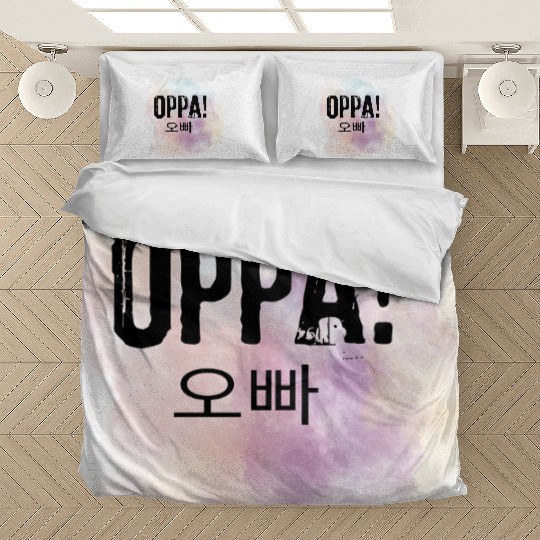 oppa korean - older man Bedding Sets