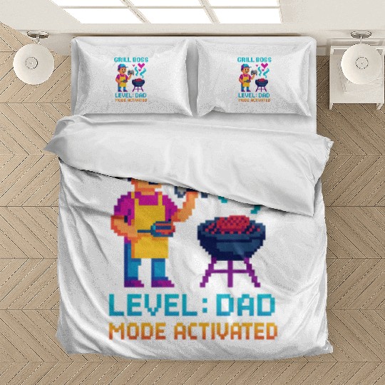 Grill Boss Dad Mode Activated Bedding Sets