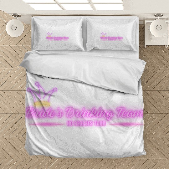 Bride's Drinking Team – No Regrets Tour Bedding Sets
