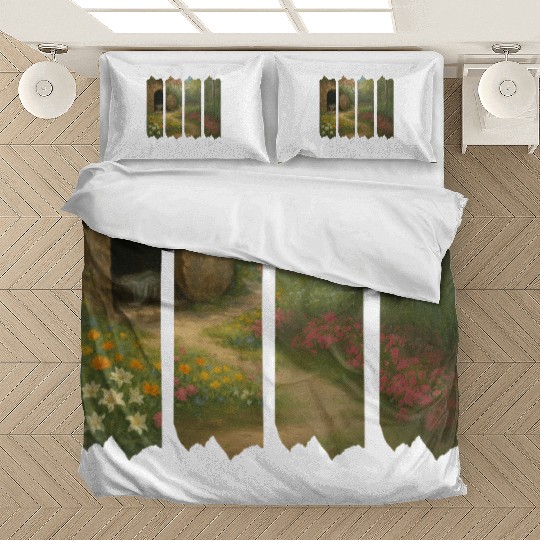 He is Not Here. He is Risen Bedding Sets