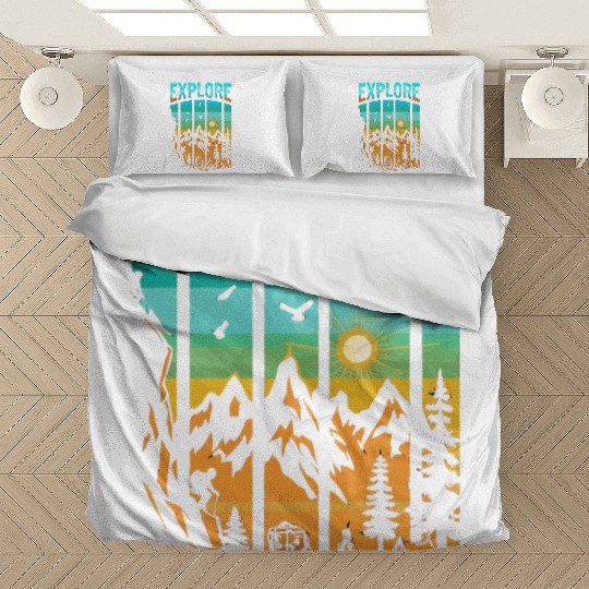 Apex Ascent: Embrace the Untamed Horizon Bedding Sets