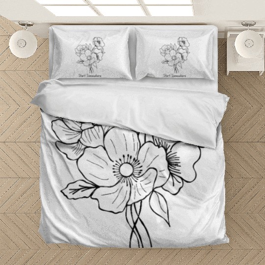 Start Somewhere – Growth Begins Design Bedding Sets
