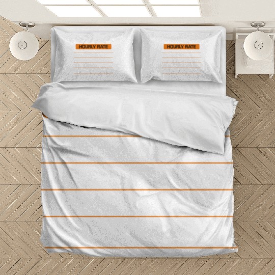 Programmer Hourly Rate Funny Computer Science Bedding Sets