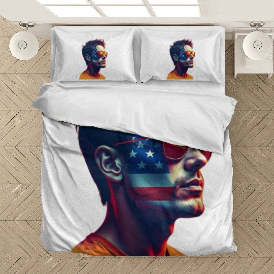 Patriotic American Spirit in Style Bedding Sets