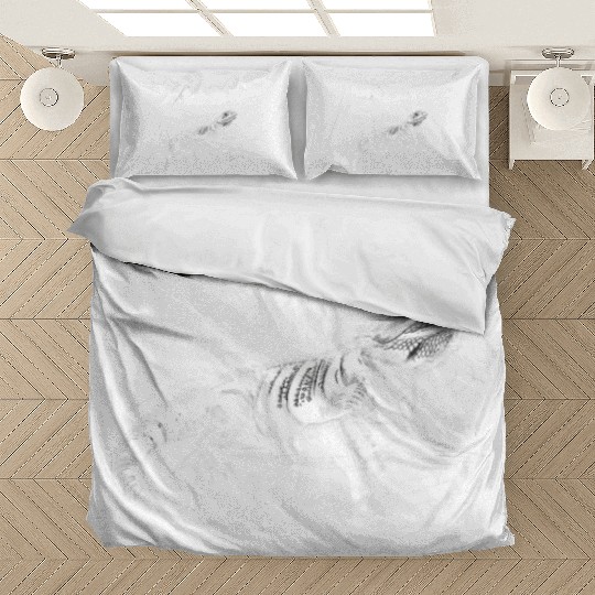 Funny Pogona Reptile Ate My Homework Bearded Bedding Sets