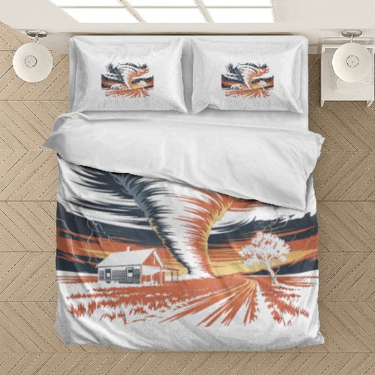 I Am The Tornado Meteorology Storm Chasing Bedding Sets