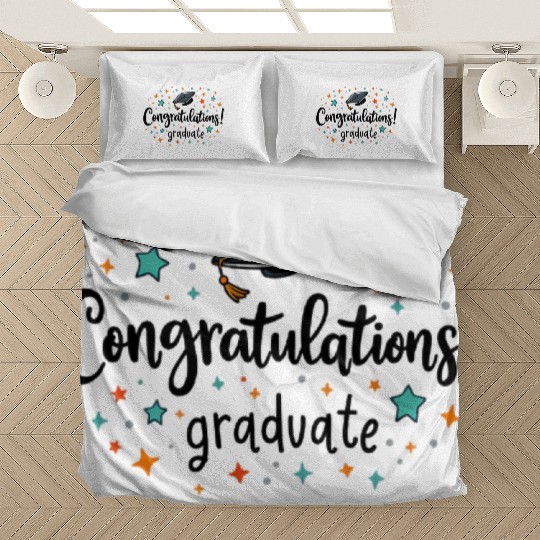Congratulations Graduate! | Fun and Colorful Gradu Bedding Sets