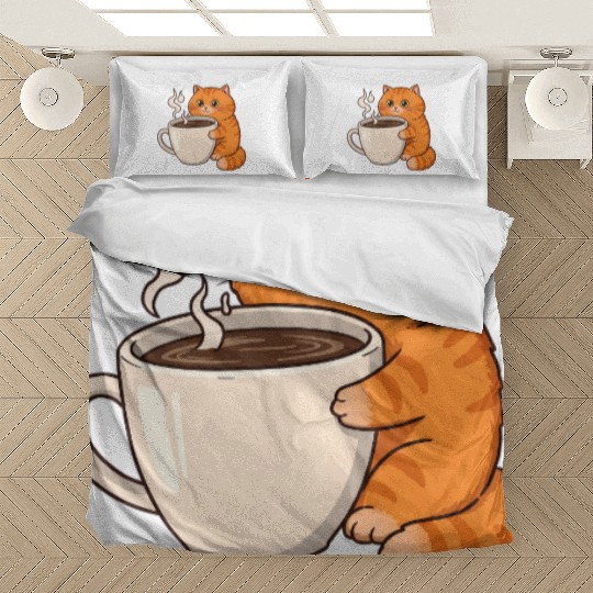 I Love Cat, Coffee & Maybe You Bedding Sets