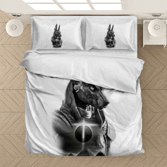 Anubis Eclipse – Dark Pharaoh Warrior Design Bedding Sets