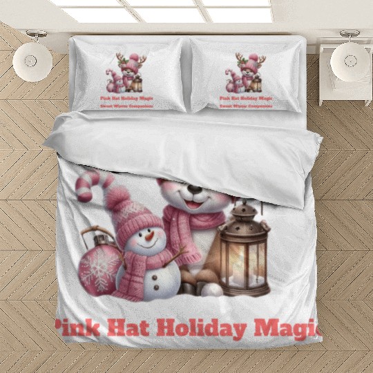 A Pink Winter Wonderland Bedding Sets