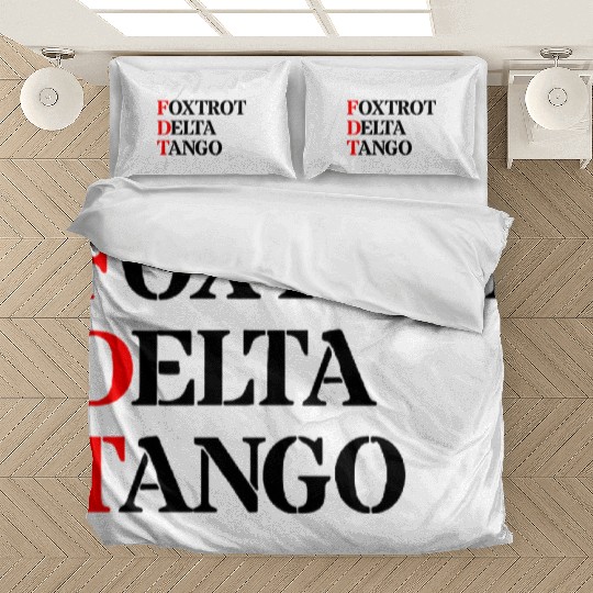 Foxtrot Delta Tango Bedding Sets