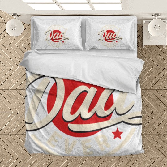 Best Dad Ever Vintage Style Father's Day Design Bedding Sets