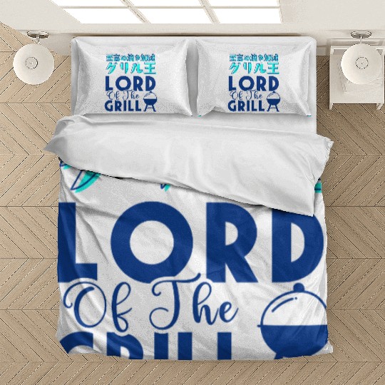 Grill Lord Retro Blue Bedding Sets