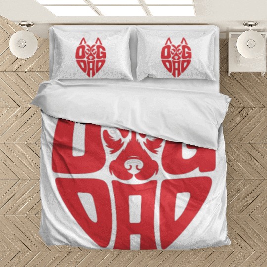 Proud Dog Dad Bedding Sets