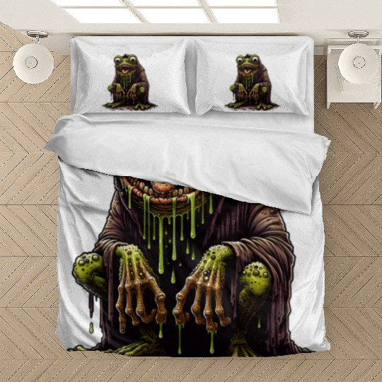 Slime Toad Monster – Creepy Hooded Swamp Creature Bedding Sets