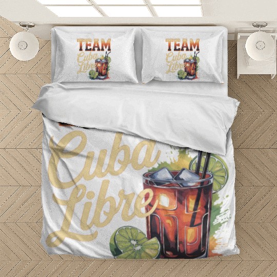 Cocktail Bartender Team Cuba Libre Bedding Sets