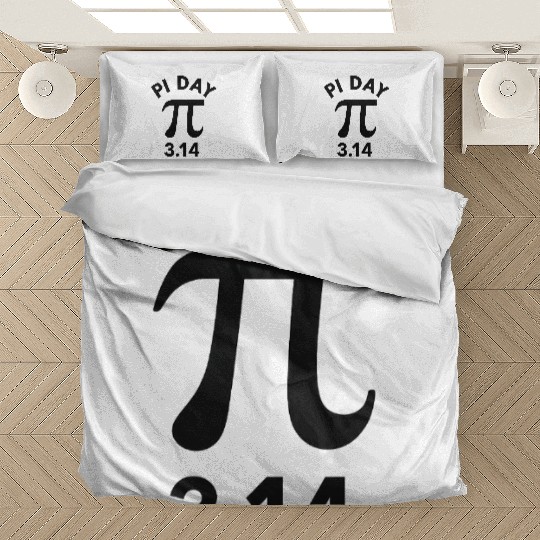 Minimalist Pi Day Bedding Sets