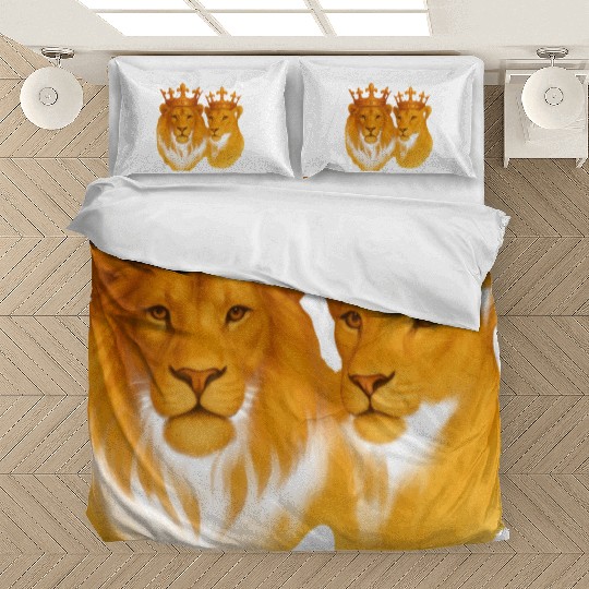 Royal Bond: The King & Queen of the Wild Bedding Sets