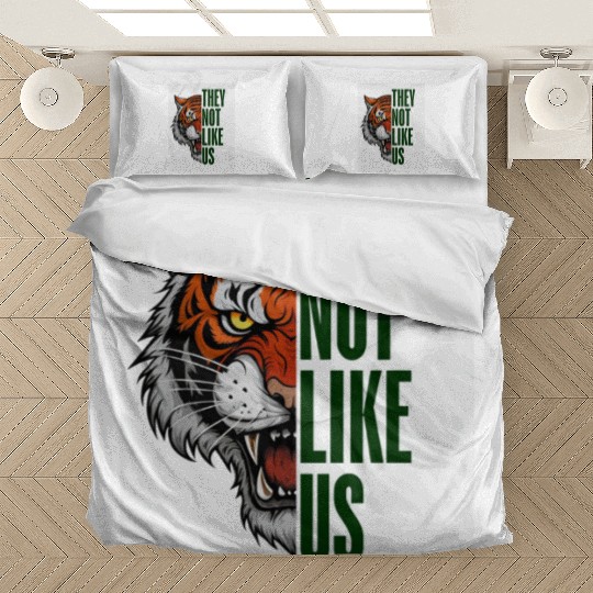Fearless Tiger - They Not Like Us Bedding Sets