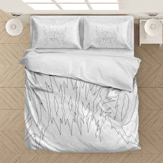 DOOMED, Black, Dark, Sharp, Metal, Gothic, Design Bedding Sets