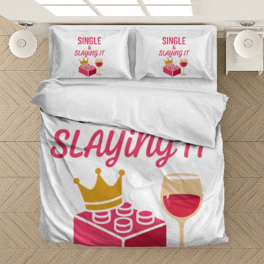 Single Mom Life Chaos Coordinator Wine Coffee Bedding Sets