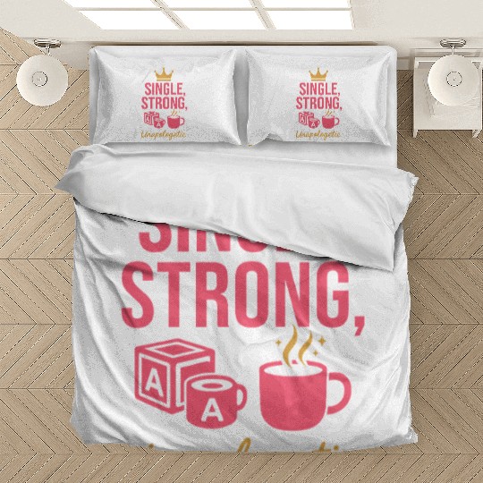 Single Mom Life Chaos Coordinator Wine Coffee Bedding Sets