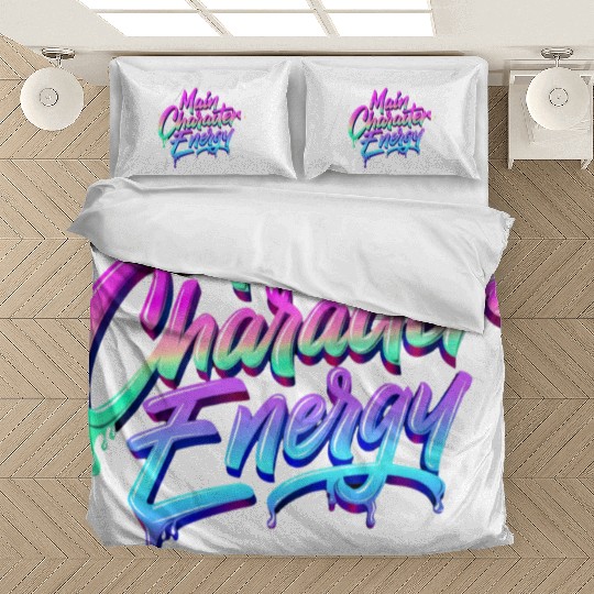 Main Character Energy - Bold & Vibrant Statement Bedding Sets