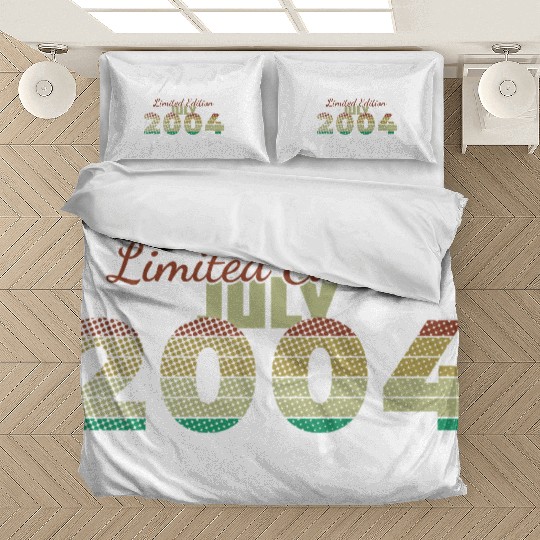 21st birthday Limited Edition SCR 07/2004 Bedding Sets
