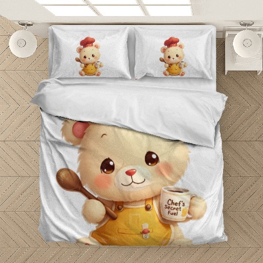 Chef Bear - Secret Fuel Coffee Bedding Sets
