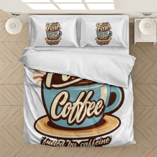 But First Coffee Bedding Sets