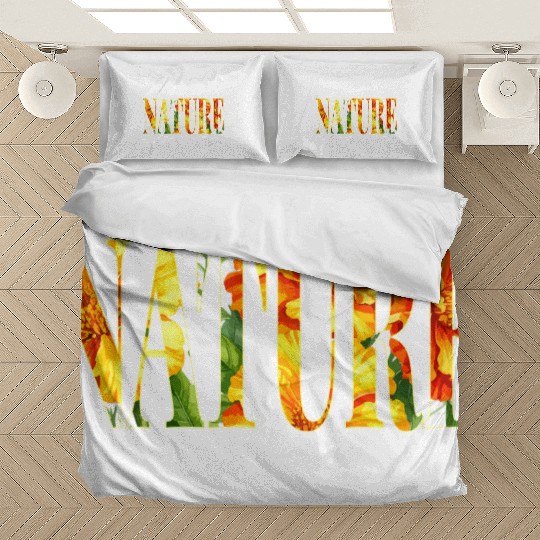 Nature Marigold Flower Bedding Sets