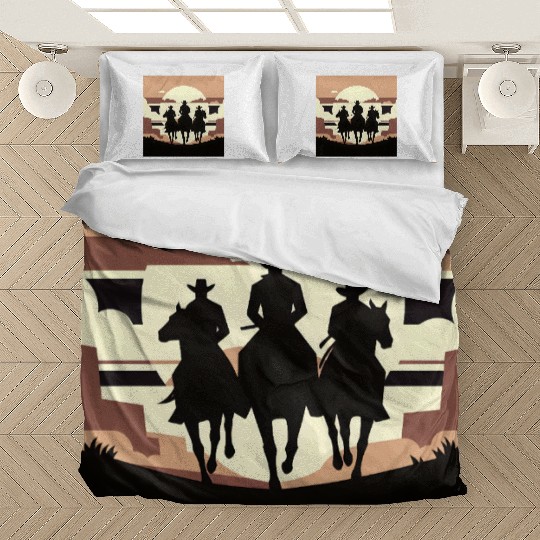 Western Cowboys Riding Bedding Sets