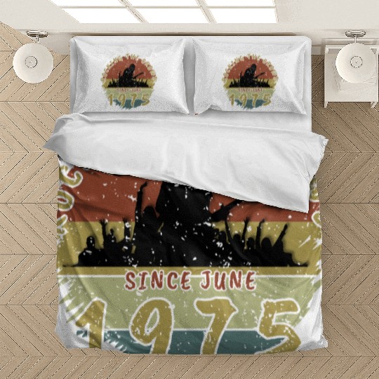 50th Birthday Rocking the crowd GIT 06/1975 Bedding Sets
