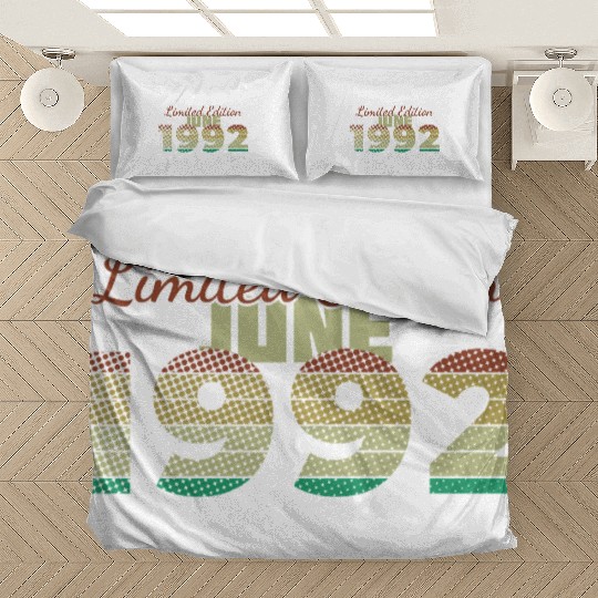 33rd birthday Limited Edition SCR 06/1992 Bedding Sets